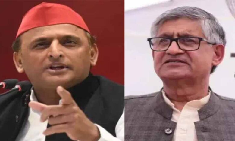 बीजेपी सांसद का शर्मनाक बयान, अखिलेश बोले- भाजपा दल नहीं, नारी विरोधी मानसिकता का दल-दल है